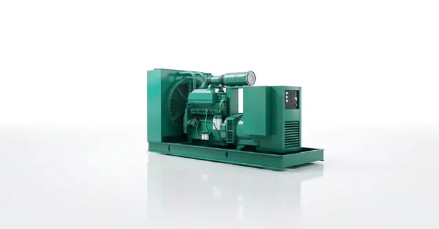 Open-frame industrial diesel power pack.